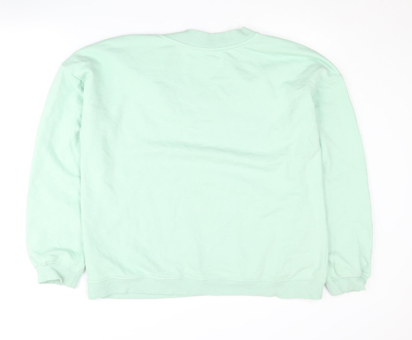 Bekkin Unisex Green XL V-Neck Pullover Sweatshirt