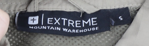 Mountain Warehouse Men's Beige S Long Sleeve Button-Up