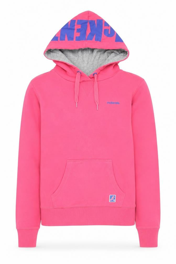 Front view of Mckenzie Women's Pink Pullover Hoodie, size 12