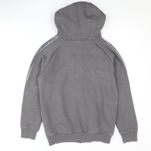 Sonneti Boys Grey Full Zip Hoodie M - Casual & Stylish