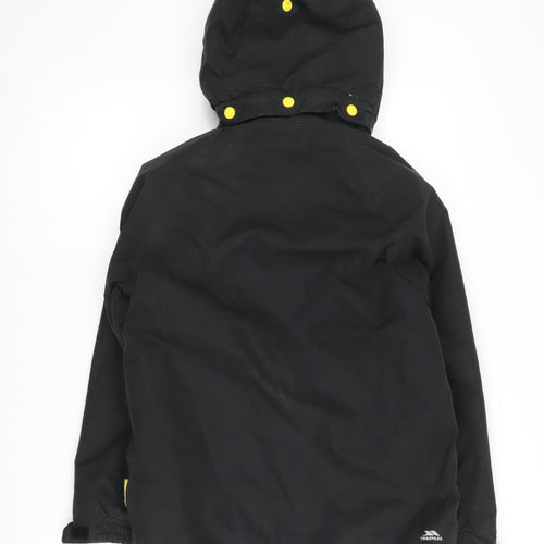Trespass Boys' Black Parka Jacket, 9-10 Years, Hooded