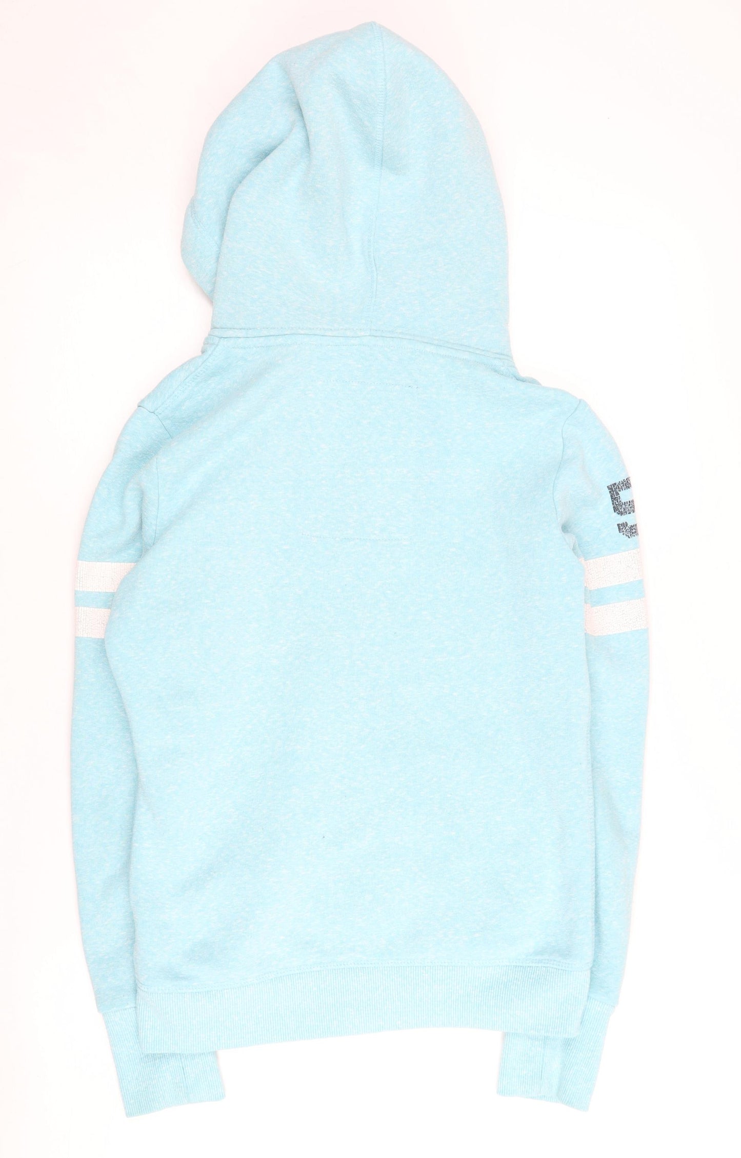 Superdry Women’s Blue Full Zip Hoodie, Size S