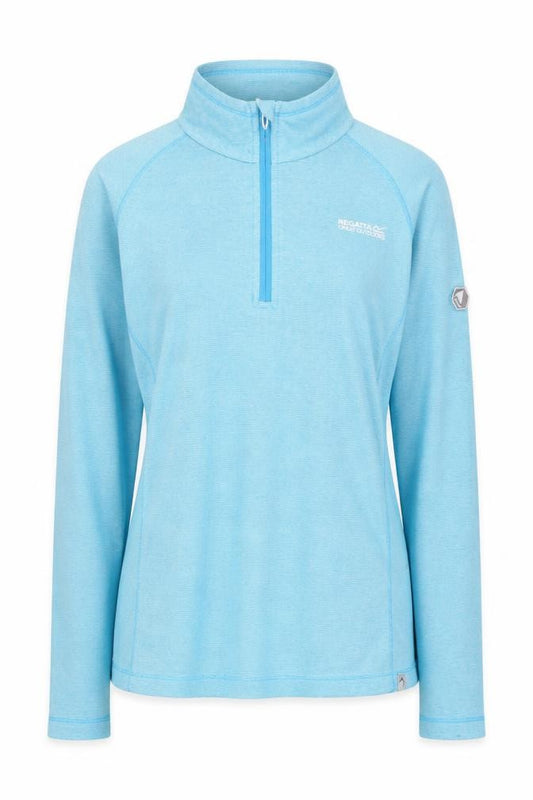 Front view of Regatta Women's Blue Pullover Sweatshirt