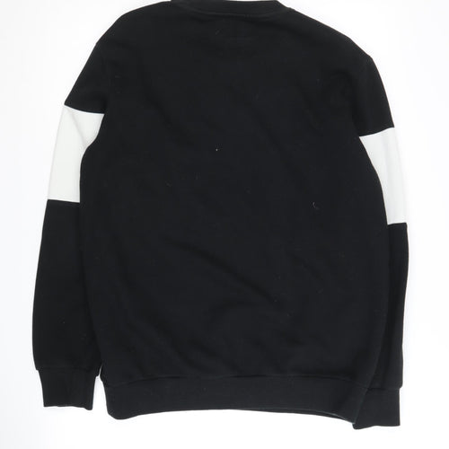 Converse Men's Black Pullover Sweatshirt S