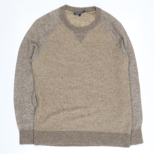 Tommy Hilfiger Men's Beige S Pullover Jumper