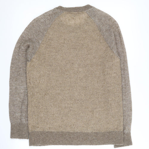Tommy Hilfiger Men's Beige S Pullover Jumper