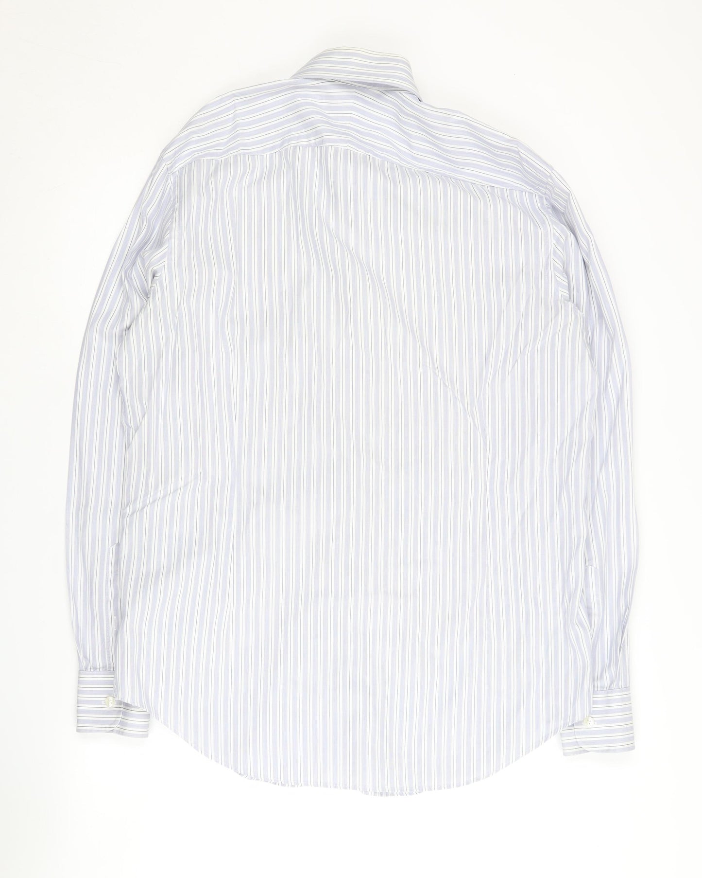 Jasper Conran Men's White Striped Tailored Shirt 16