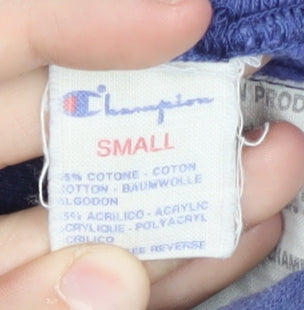 Champion Men’s Blue Pullover Hoodie - Small