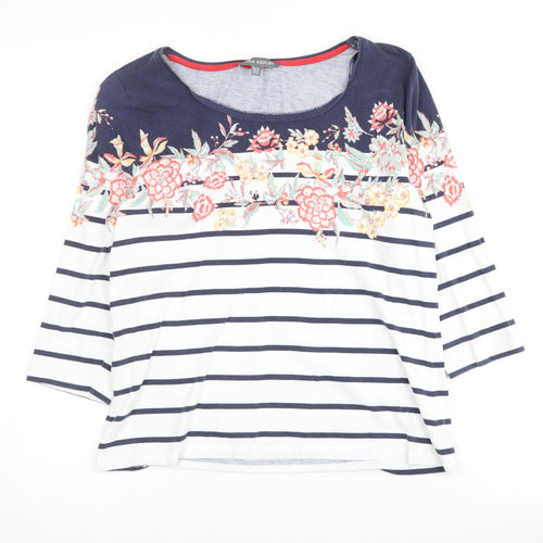 Laura Ashley Women's Multicoloured 3/4 Sleeve Top