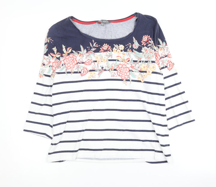 Laura Ashley Women's Multicoloured 3/4 Sleeve Top