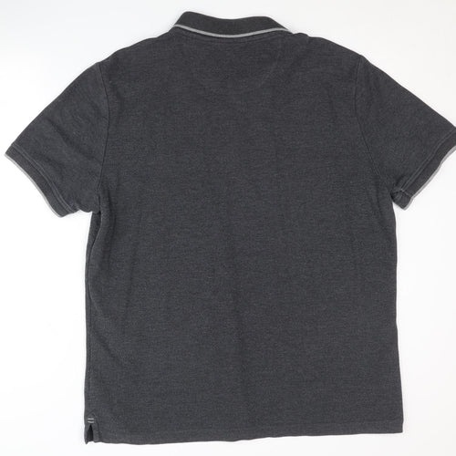 Pierre Cardin Men's Grey Polo Shirt XL
