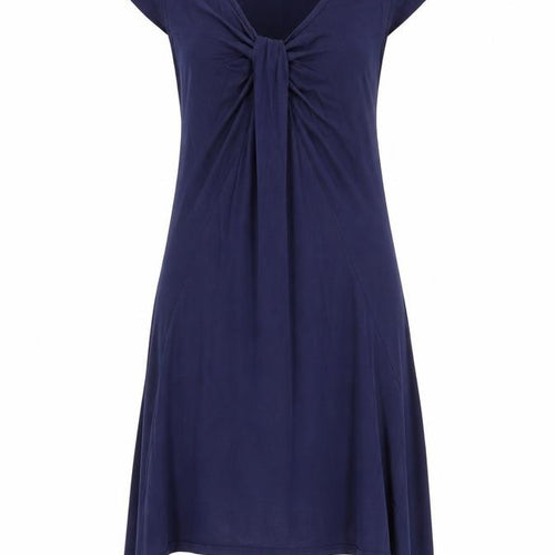 Fat Face Women's Blue Asymmetric T-Shirt Dress Size 8