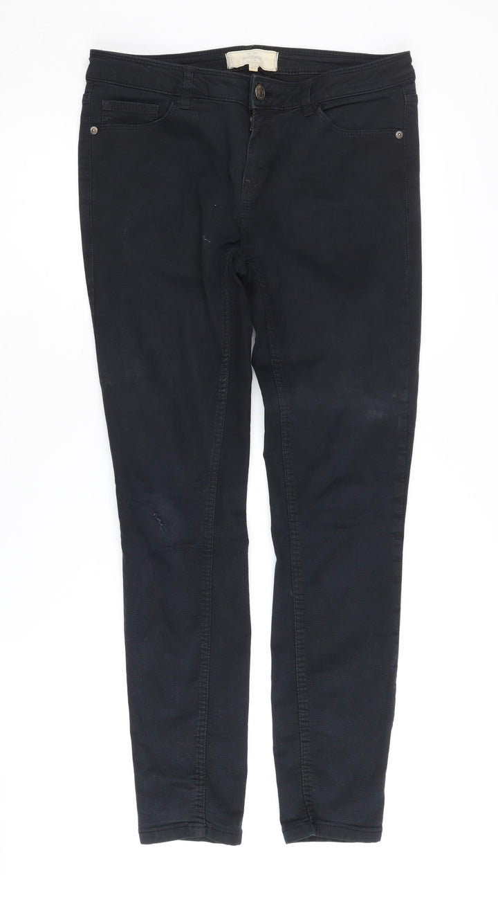 Fat Face Women's Black Skinny Jeans Size 10