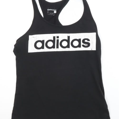 Adidas Women's Black Tank Top - Small, Stylish & Breathable
