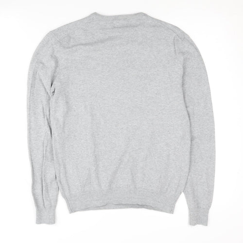 Guess Women's Grey Pullover Jumper, XS, Crew Neck