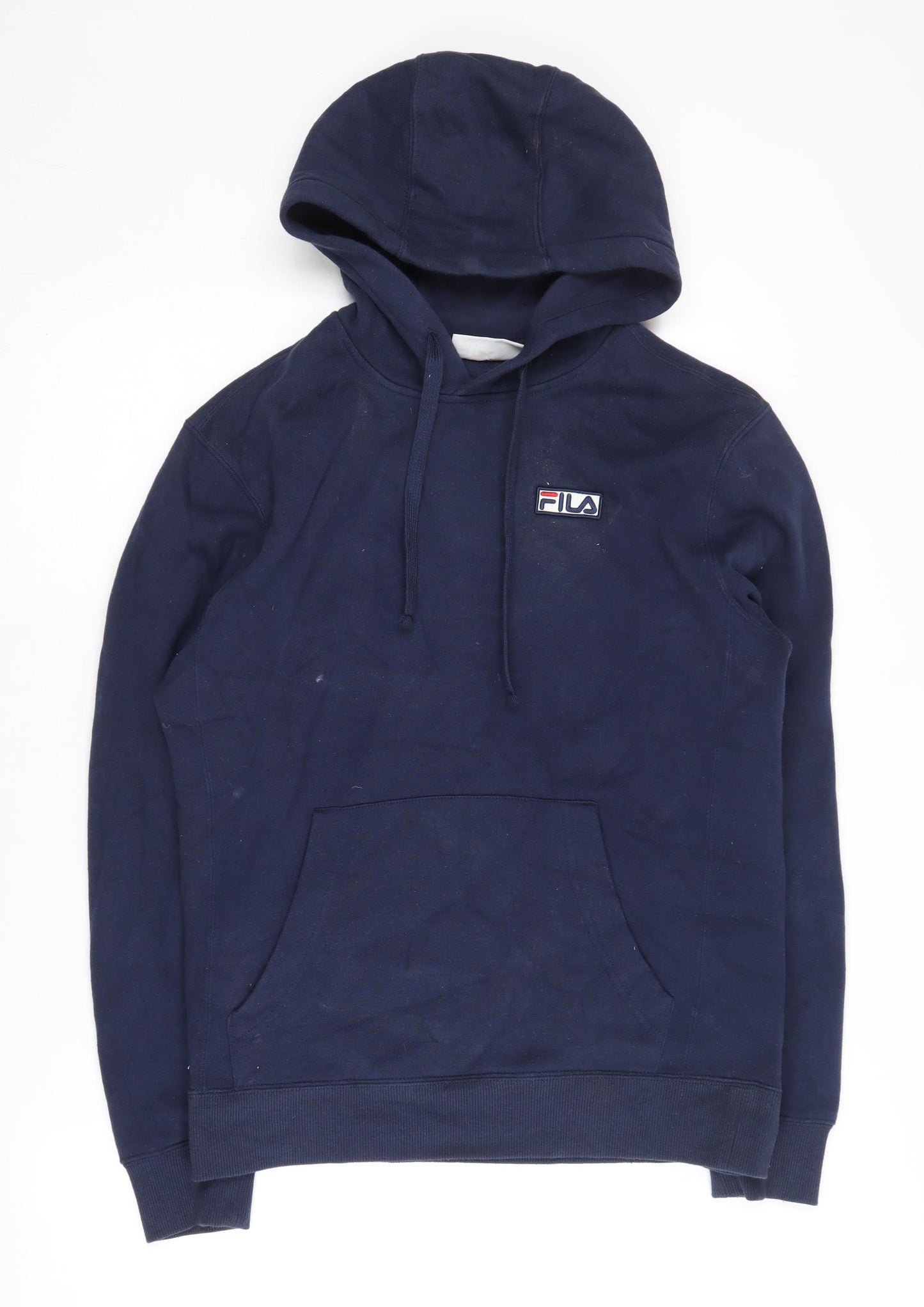 Fila Men's Blue Pullover Hoodie - Size S