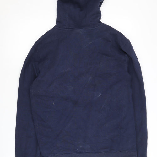 Fila Men's Blue Pullover Hoodie - Size S