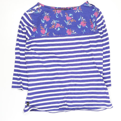 Regatta Women's Multicoloured Stripe T-Shirt Size 12
