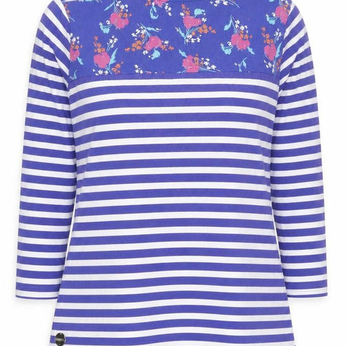 Regatta Women's Multicoloured Stripe T-Shirt Size 12