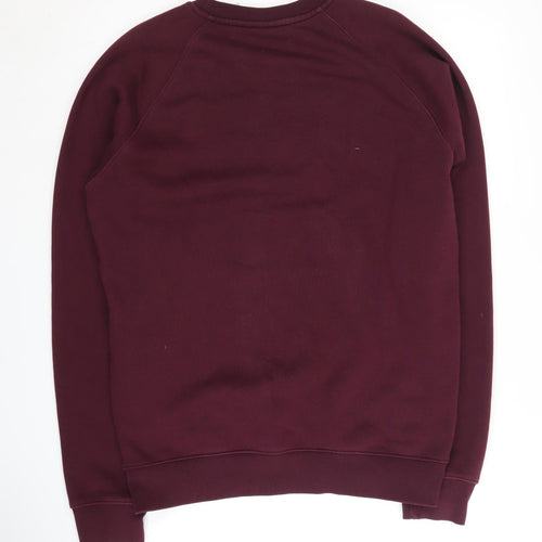 Adidas Men's Purple Pullover Sweatshirt, Size S