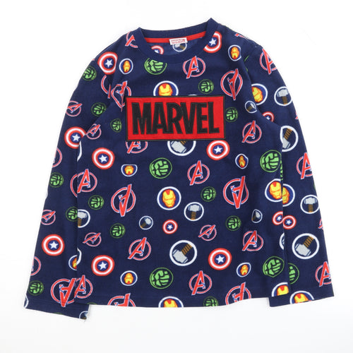 Marvel Avengers Boys Blue Pyjama Top 8-9 Years