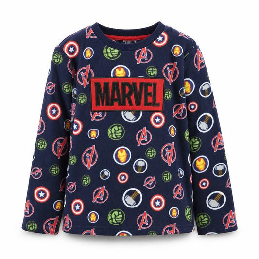 Marvel Avengers Boys Blue Pyjama Top 8-9 Years