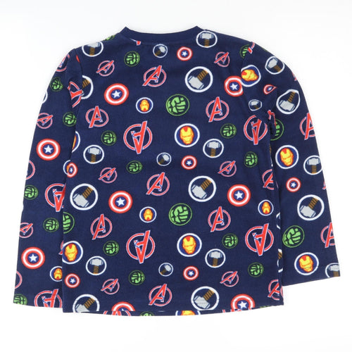 Marvel Avengers Boys Blue Pyjama Top 8-9 Years