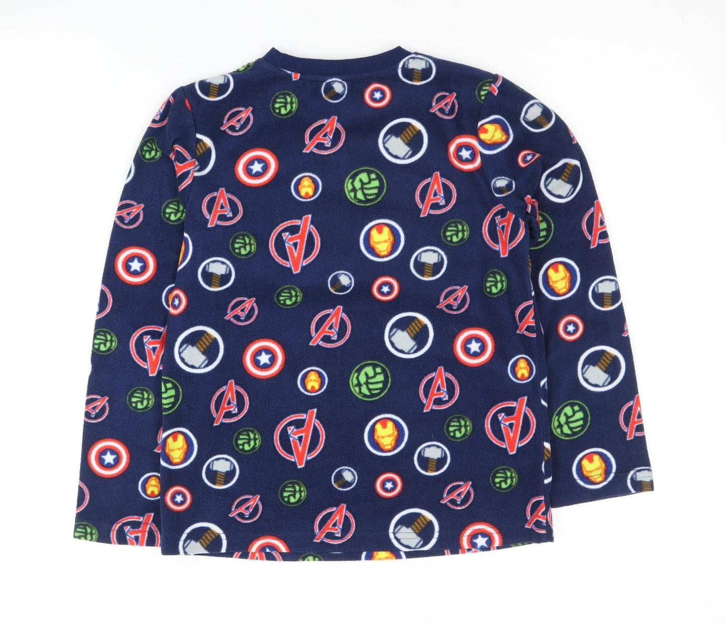 Marvel Avengers Boys Blue Pyjama Top 8-9 Years