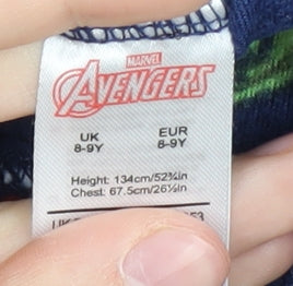 Marvel Avengers Boys Blue Pyjama Top 8-9 Years