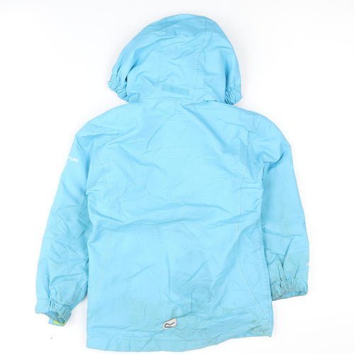 Regatta Boys Blue Waterproof Jacket 3-4 Years Hooded