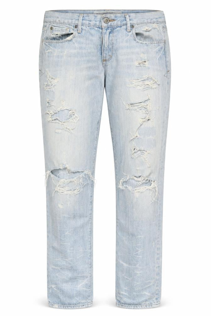 Abercrombie & Fitch Women Blue Size 4 Distressed Jeans