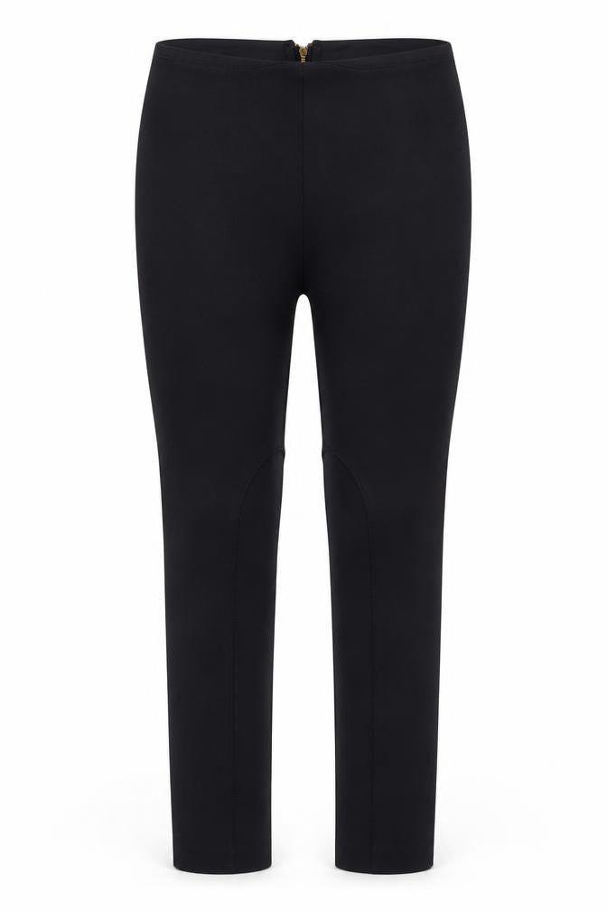 Front view of J.Crew Women's Black Leggings, size 4