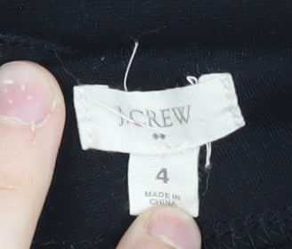 J.Crew Women's Black Leggings, Size 4