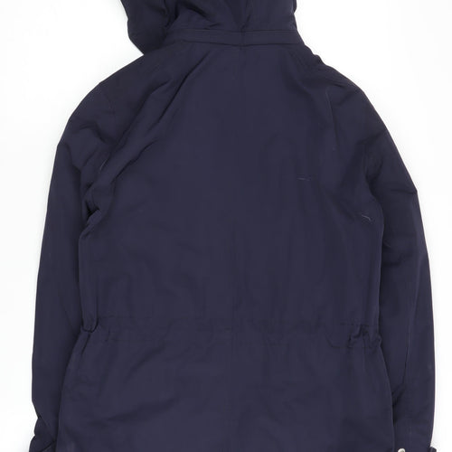 Jaeger Women's Blue Parka Jacket Size 8