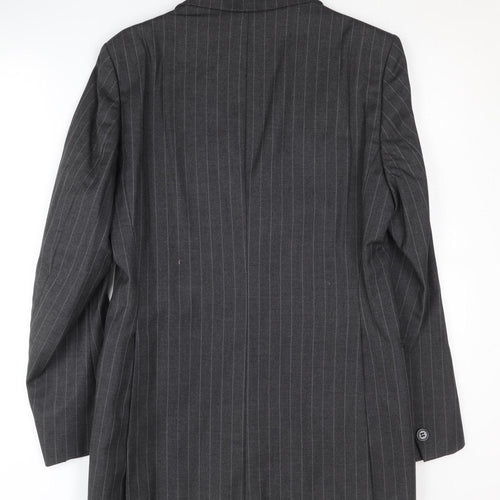 Austin Reed Men's Grey Striped Blazer, Size 38R