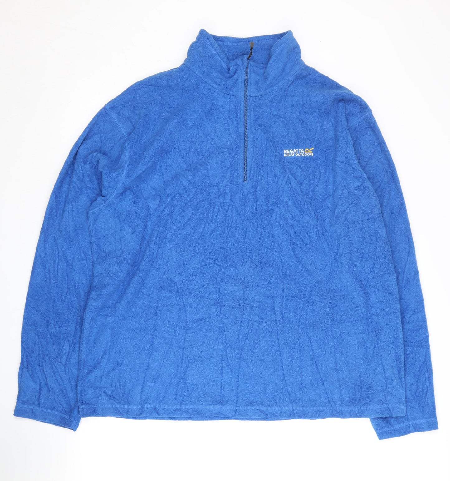 Regatta Men's Blue 1/2 Zip Fleece Sweatshirt XL