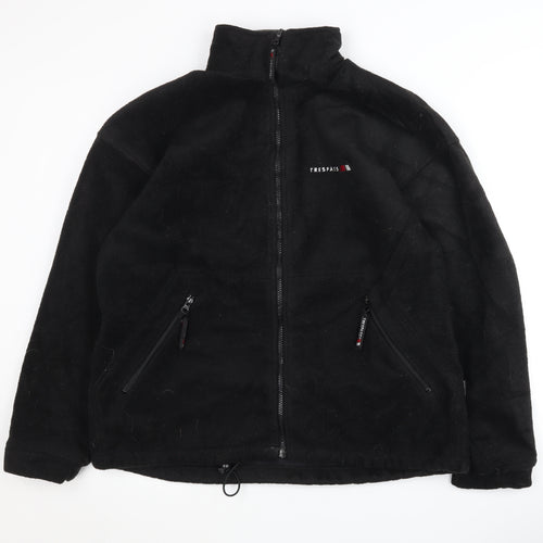 Trespass Men's Black Fleece Jacket, Size S, Outdoor