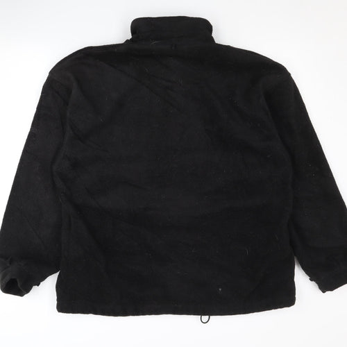 Trespass Men's Black Fleece Jacket, Size S, Outdoor