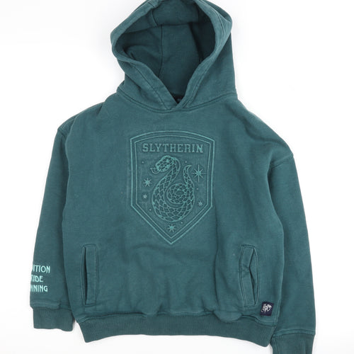 Marks and Spencer Boys Green Harry Potter Hoodie