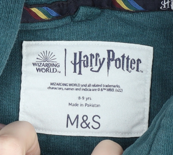 Marks and Spencer Boys Green Harry Potter Hoodie