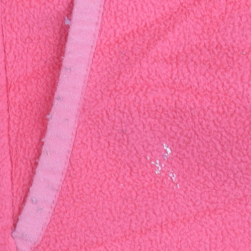 Mountain Warehouse Women's Pink Fleece Pullover Hoodie Size 2