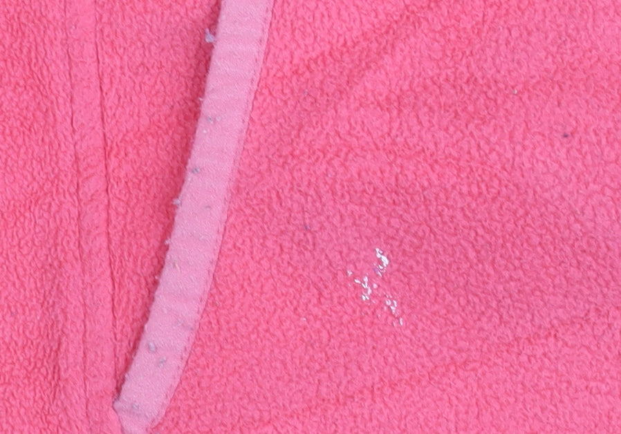 Mountain Warehouse Women's Pink Fleece Pullover Hoodie Size 2