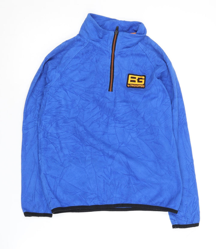 Craghoppers Boys Blue 1/2 Zip Pullover, 9-10 Years