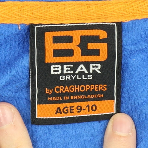 Craghoppers Boys Blue 1/2 Zip Pullover, 9-10 Years