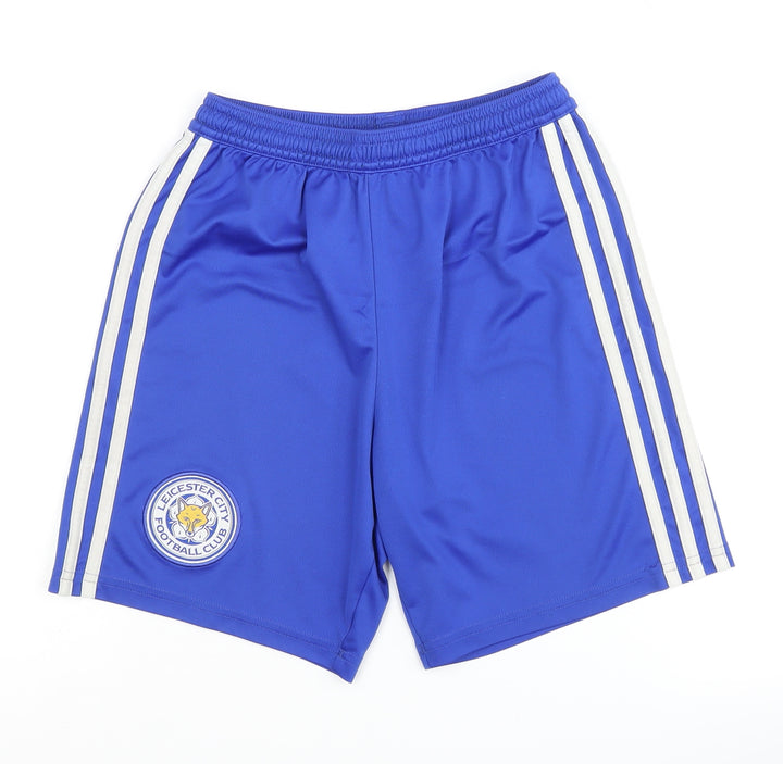 Adidas Boys Blue Athletic Shorts 11-12Y Sports