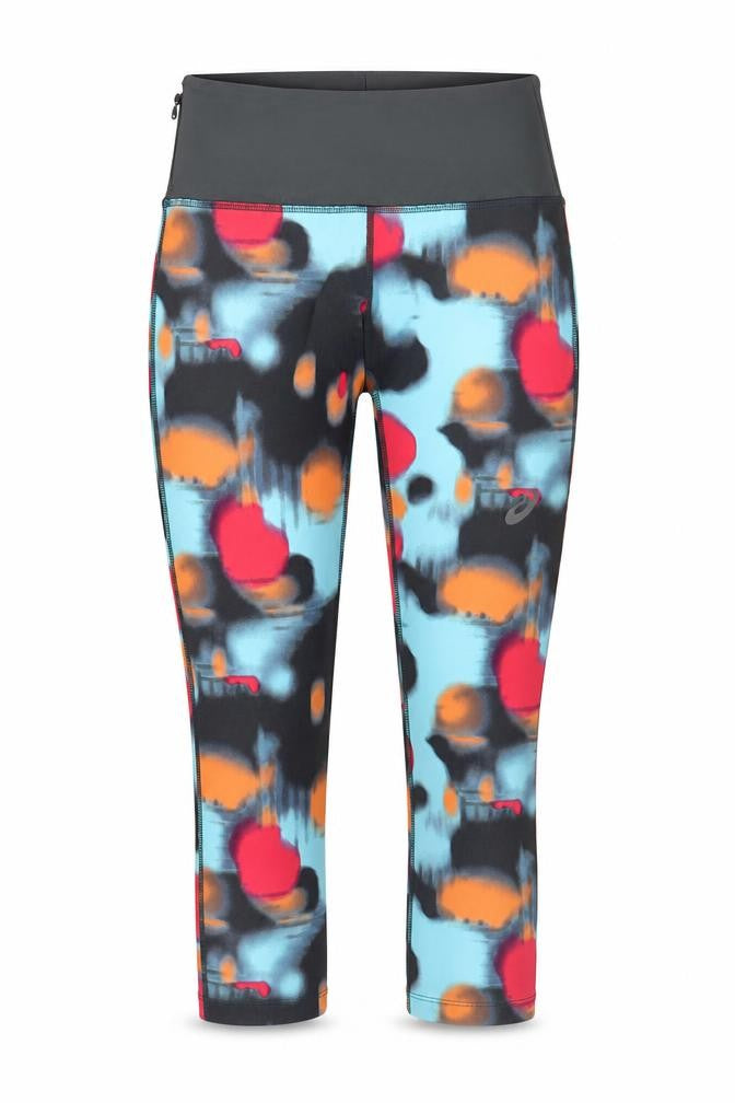 Front view of Asics Women's Multicoloured XS Cropped Leggings