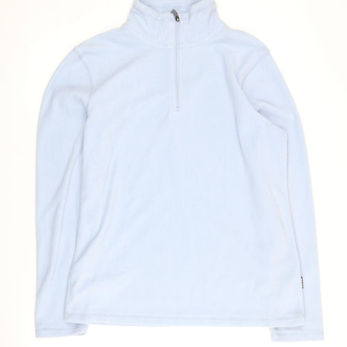 Alpine Spirit Men's Blue Fleece Pullover, Size S