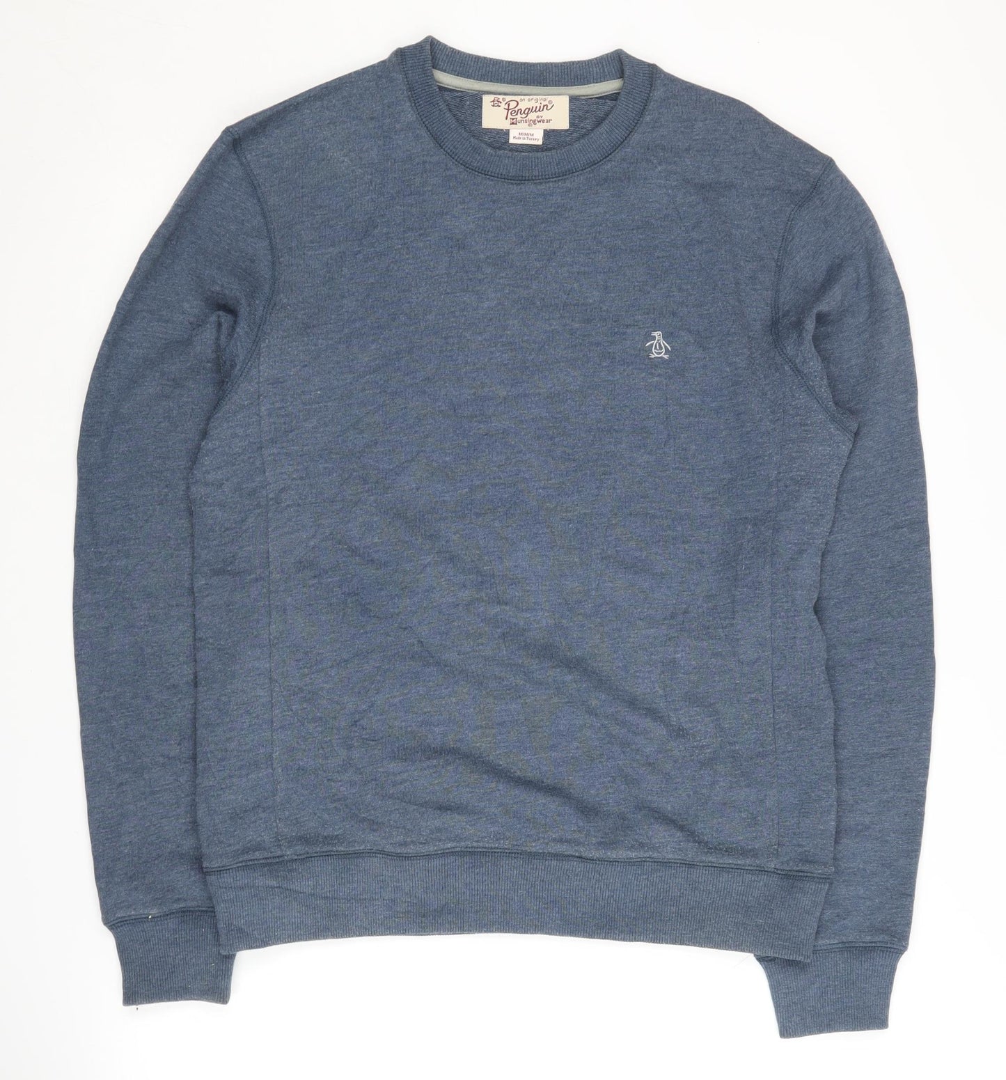 Penguin Men Blue M Pullover Sweatshirt