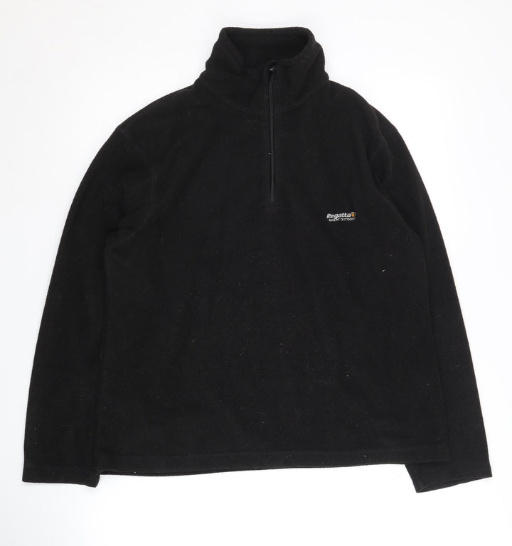 Regatta Men's Black Pullover Sweatshirt, Size S, Outdoor