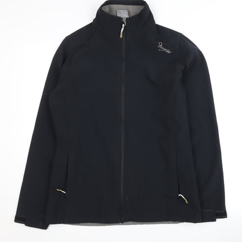 TOG24 Women's Black Soft Shell Jacket - Size 10